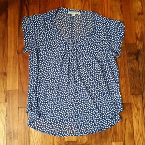 Forever 21 Women's Sheer Dotted blouse